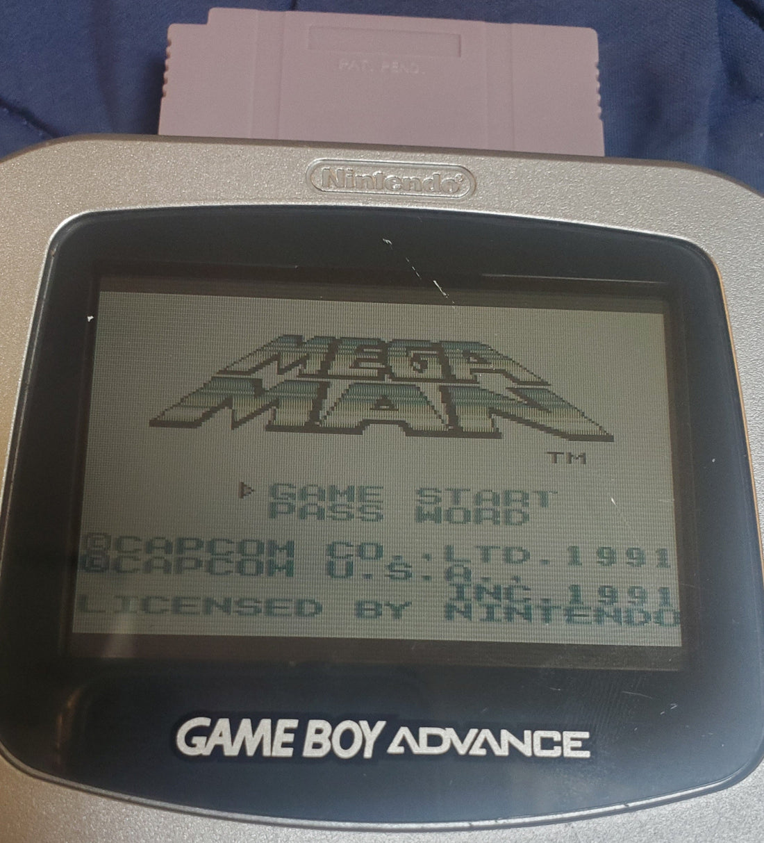 Mega Man 1 GB Video Game Cartridge Game Boy