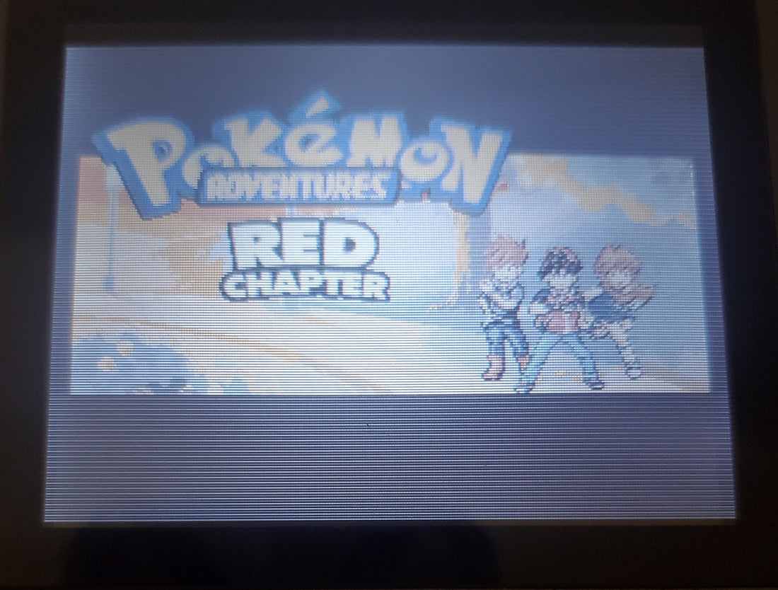Pokemon Adventures Red Chapter GBA ROM Hack Video Game Boy Advance