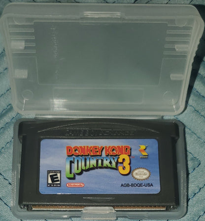 Donkey Kong Country 3 GBA Video Game Nintendo Game Boy Advance 2005