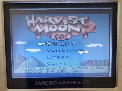 Harvest Moon 2 GBC Gameboy Color Video Game Boy
