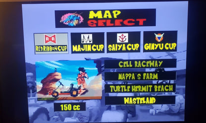 DragonBall Kart Video Game Cartridge N64 Nintendo 64
