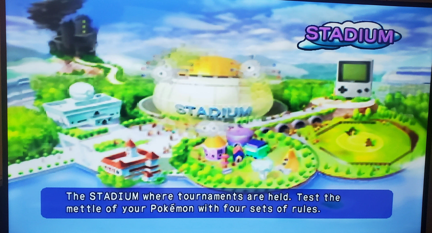 Pokemon Stadium 1 N64 Nintendo 64 Video Game Cartridge 1999