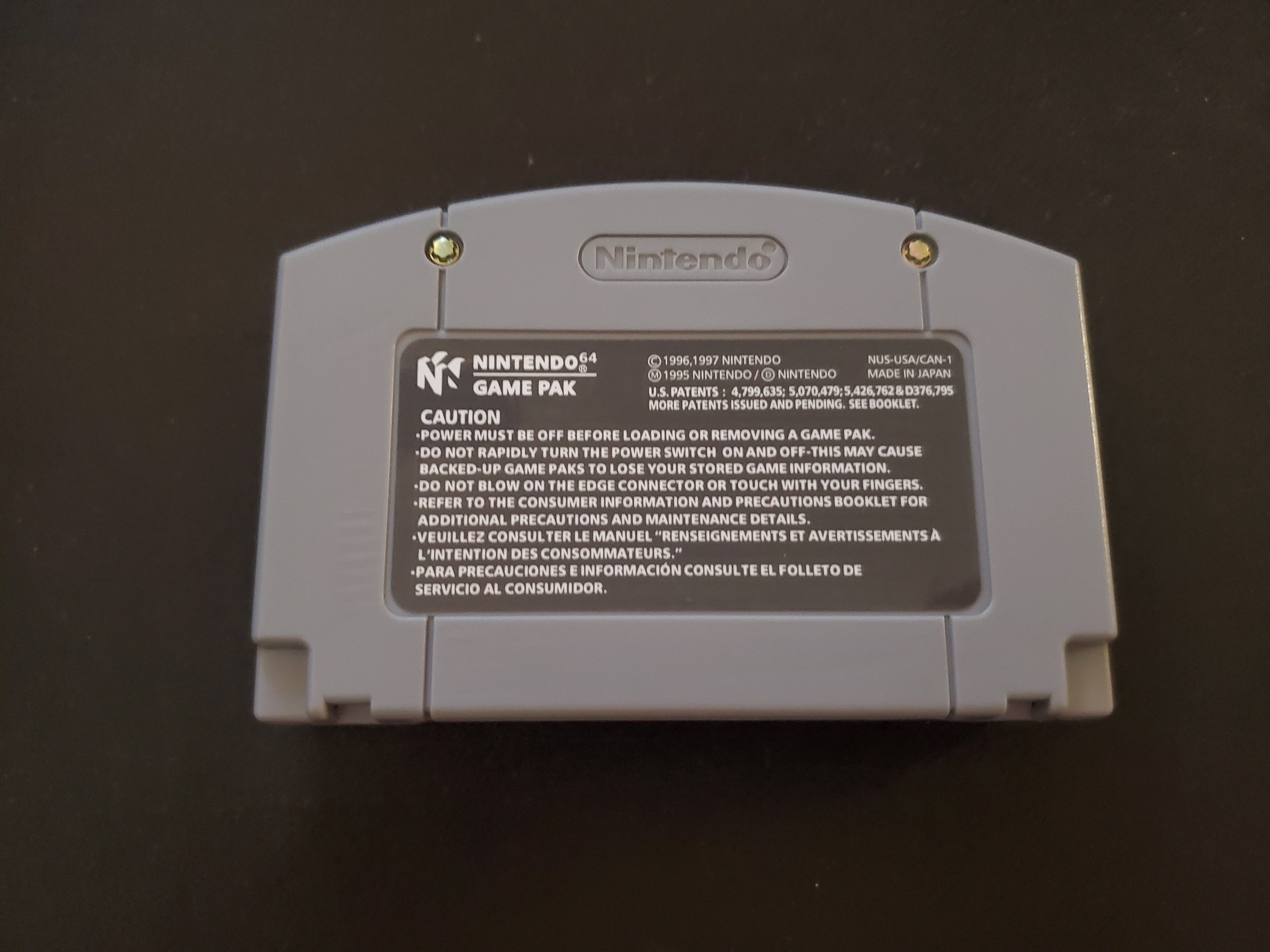 Mortal Kombat Trilogy N64 Nintendo 64 Video Game Cartridge