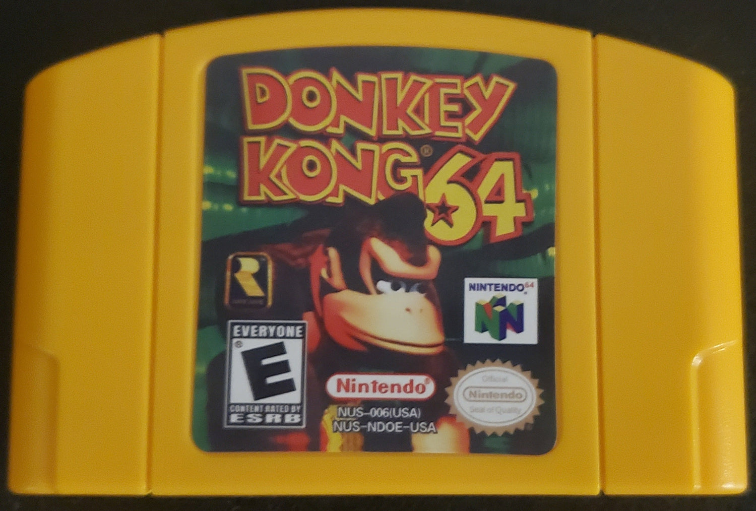 Donkey Kong 64 N64 Nintendo 64 Video Game Cartridge 1999