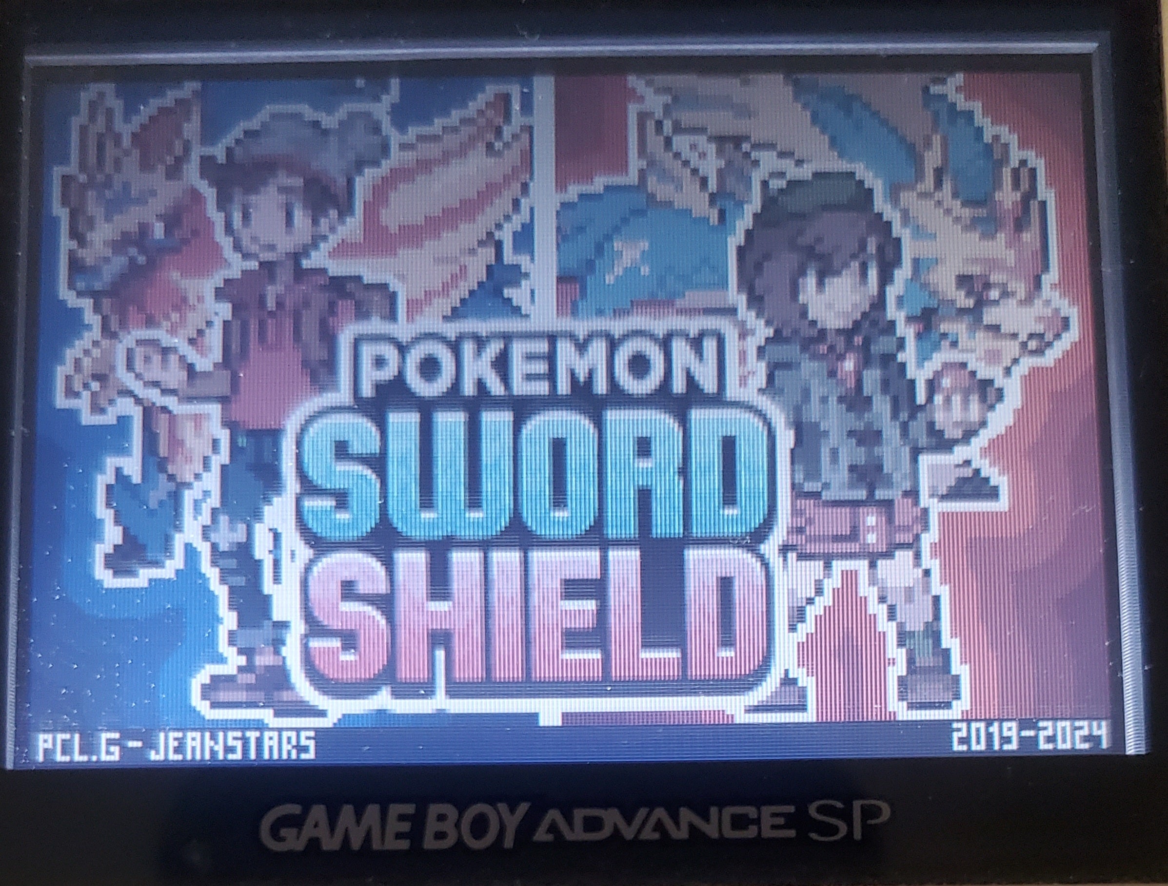 Pokemon Sword &amp; Shield Ultimate Plus GBA Pokemon ROM Hack Game Boy Advance