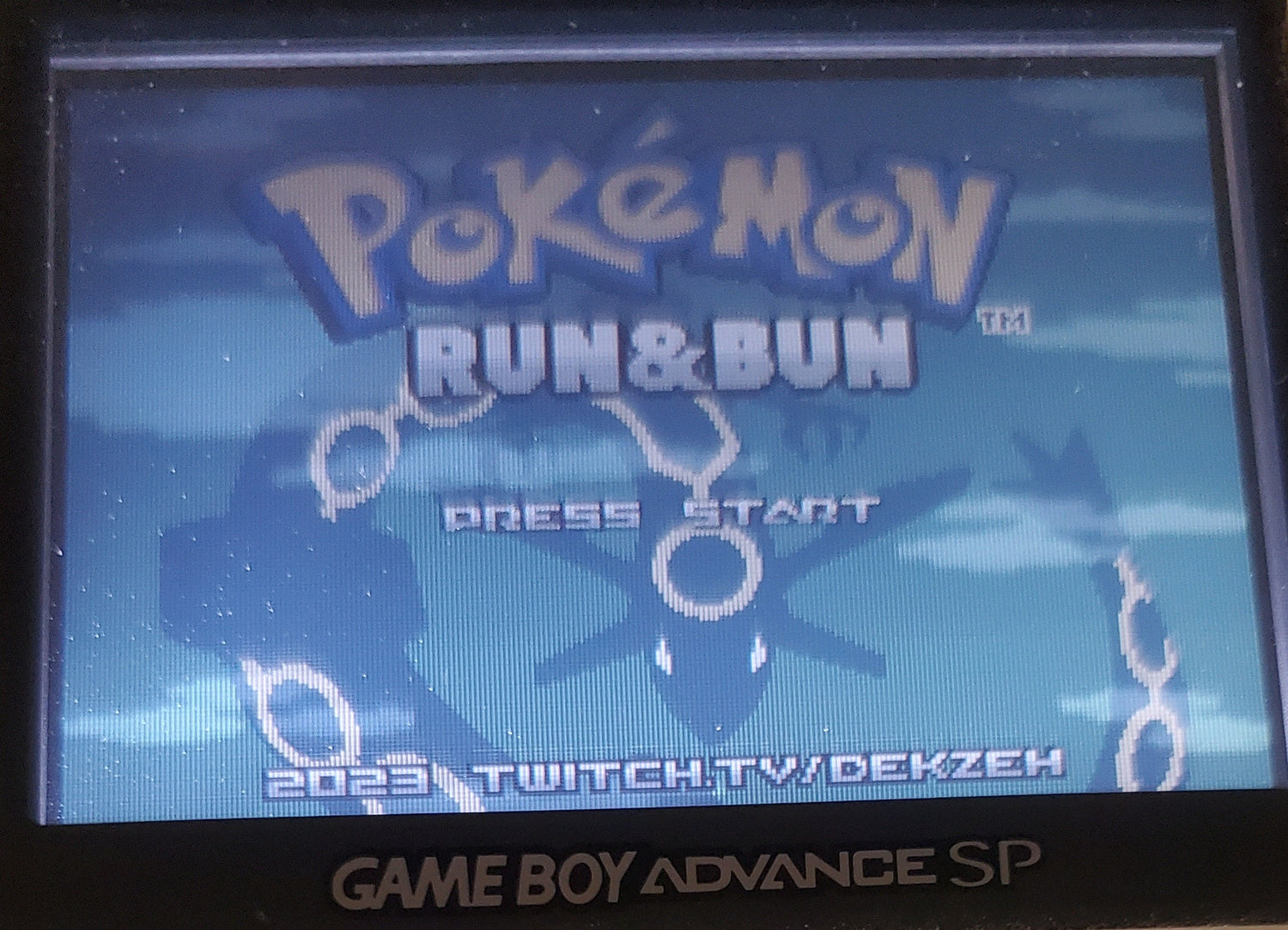 Pokemon Run &amp; Bun GBA ROM Hack Video Game Boy Advance