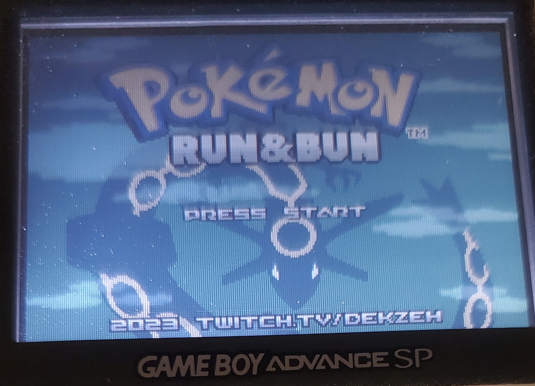 Pokemon Run &amp; Bun GBA ROM Hack Video Game Boy Advance