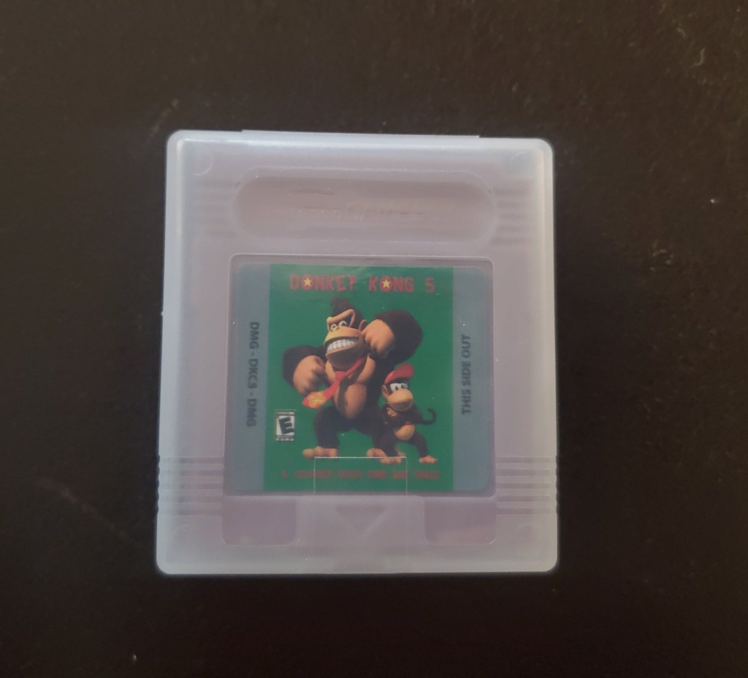 Donkey Kong 5 A Journey Over Time and Space Gameboy Color GBC Video Game Catridge
