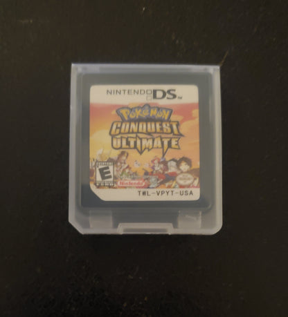 Pokemon Conquest Ultimate NDS Video Game Nintendo DS with Box