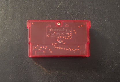 Pokemon Adventures Red Chapter GBA ROM Hack Video Game Boy Advance