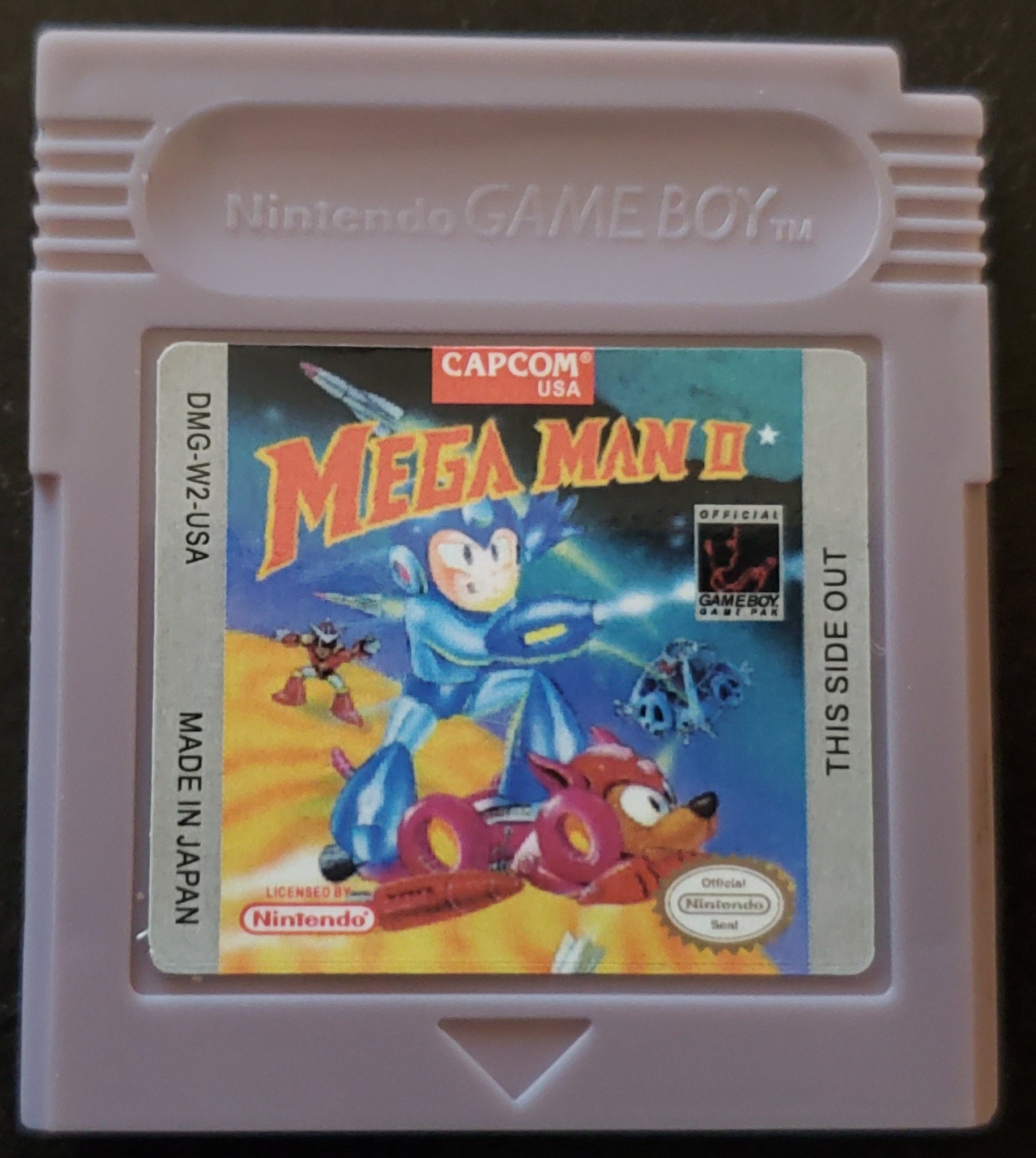 Mega Man 2 GB Video Game Cartridge Game Boy