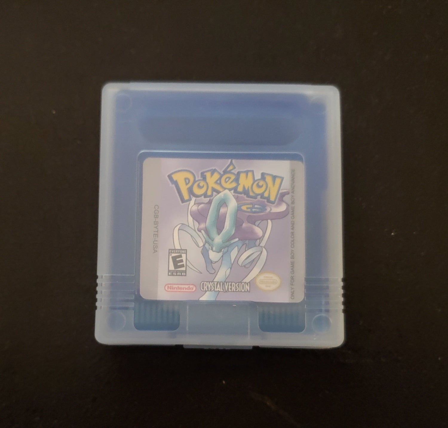 Pokemon Crystal GBC Gameboy Color Video Game Cartridge 2001