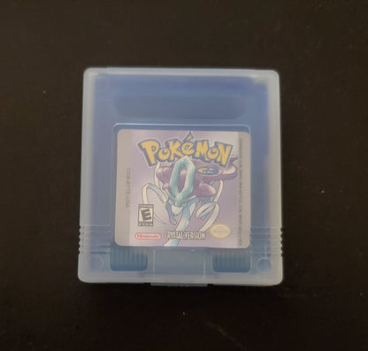 Pokemon Crystal GBC Gameboy Color Video Game Cartridge 2001