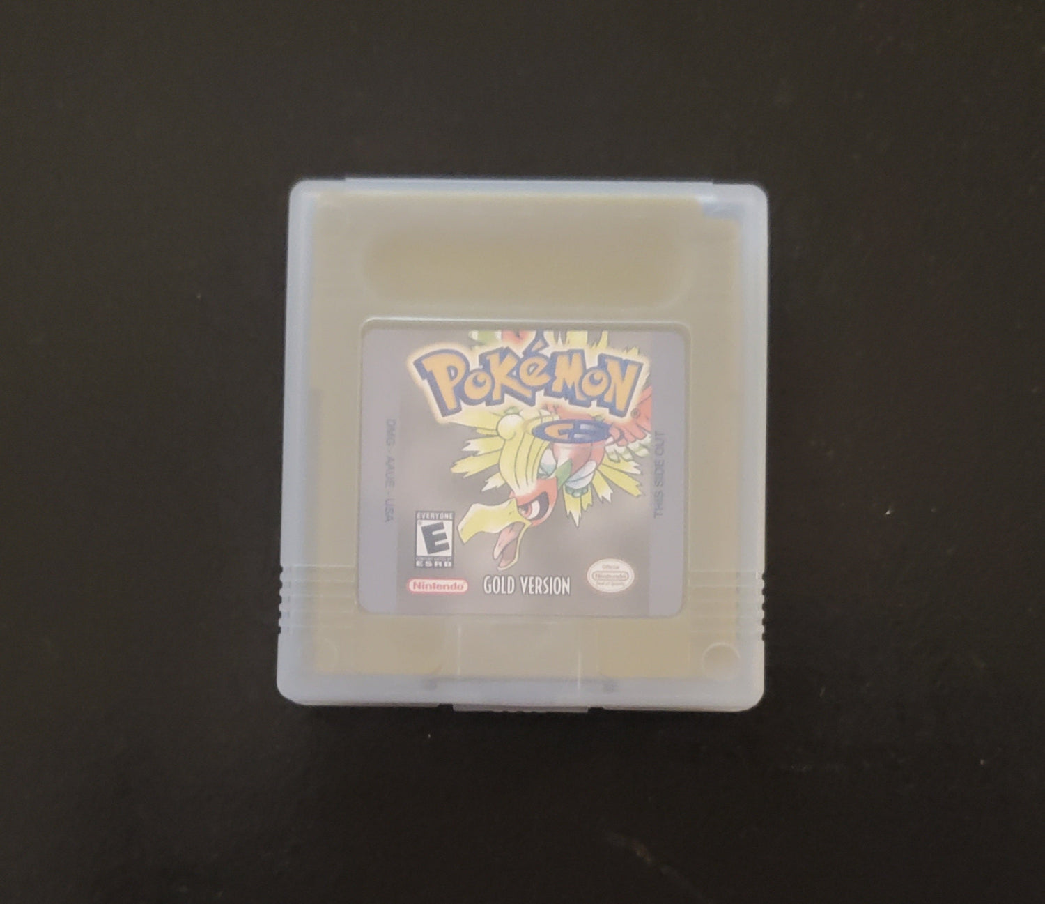 Pokemon Gold GBC Video Game Cartidge Game Boy Color 2000