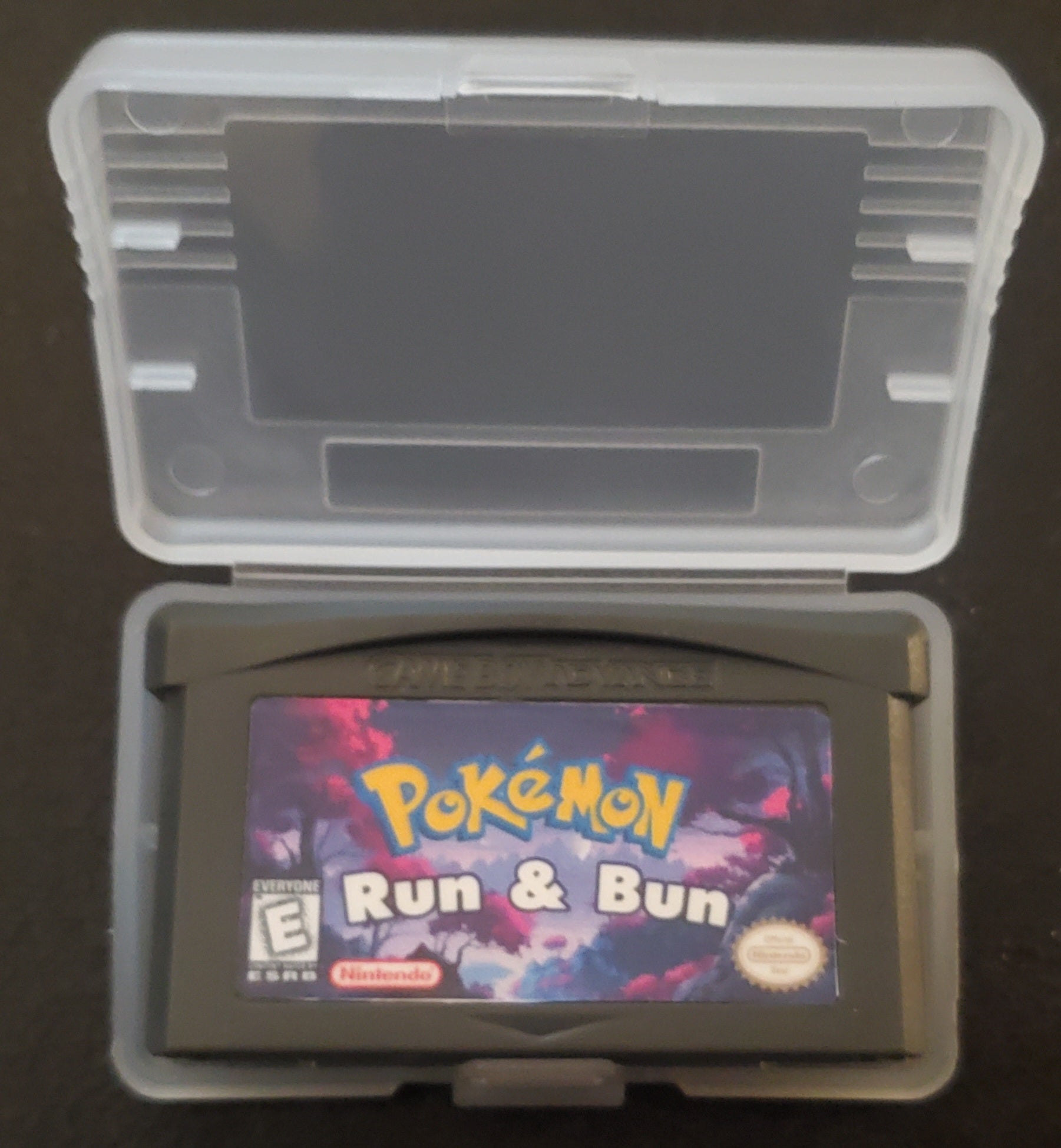 Pokemon Run &amp; Bun GBA ROM Hack Video Game Boy Advance