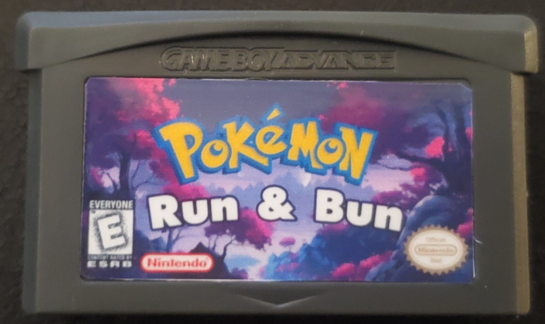 Pokemon Run &amp; Bun GBA ROM Hack Video Game Boy Advance