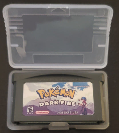 Pokemon Dark Fire GBA ROM Hack Video Game Boy Advance