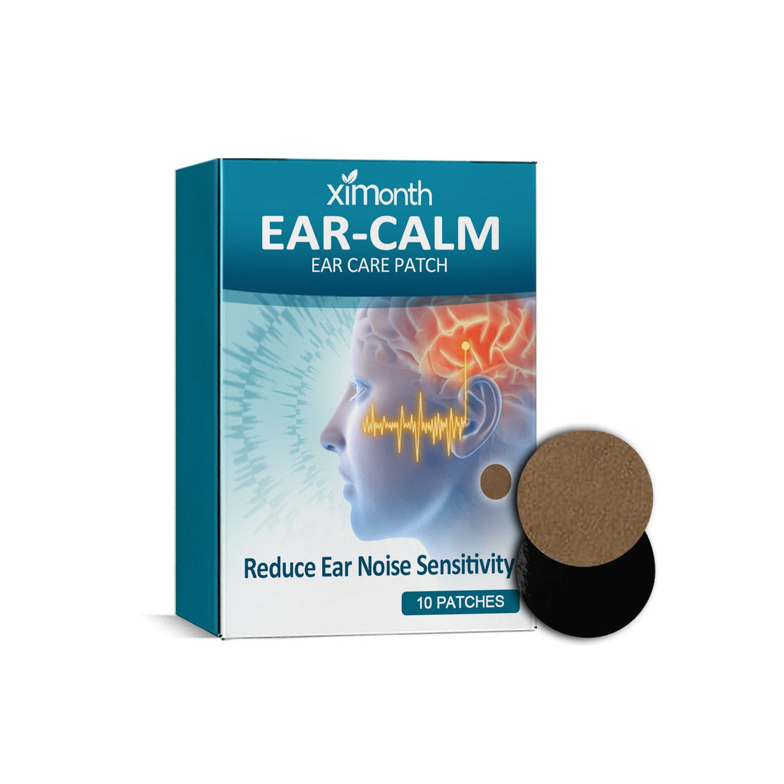 Ear Care Patch, Relieve Ear Plug Ear Ringing Ear Kang Hearing Discomfort Dizziness Head Care Patch