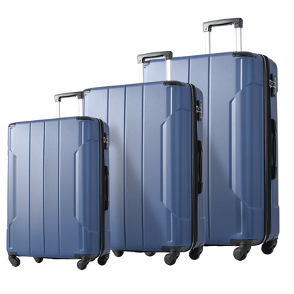 Hardshell Luggage Sets 3 Pcs Spinner Suitcase with TSA Lock Lightweight 20&