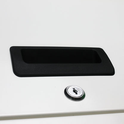 16 Bay Charging Cabinet for Laptop Chromebook Locking Charging Station-WHITE