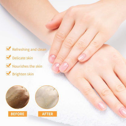 Papaya Exfoliating Gel, Moisturizing Skin With Gentle Cleansing Keratin Brightening Gel
