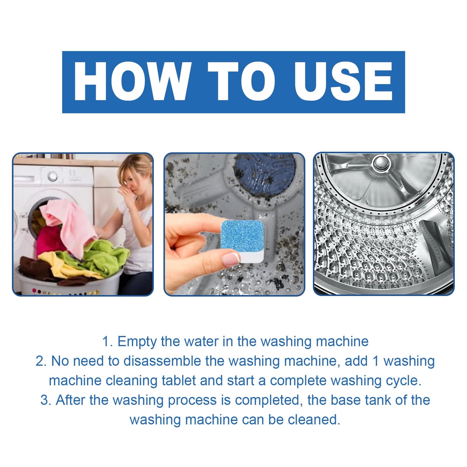 Washing Machine Cleaning Tablets