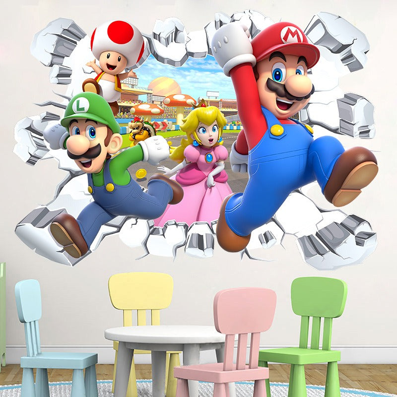 Mario Stickers Super Mario Stickers Children&
