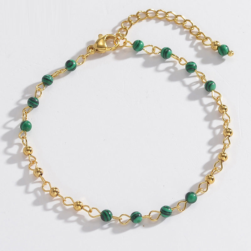 Retro style bead splicing women&