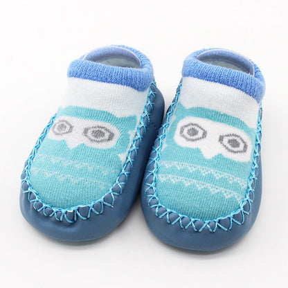 Spring And Autumn New Baby Shoes And Socks Soft Bottom Cartoon Children&