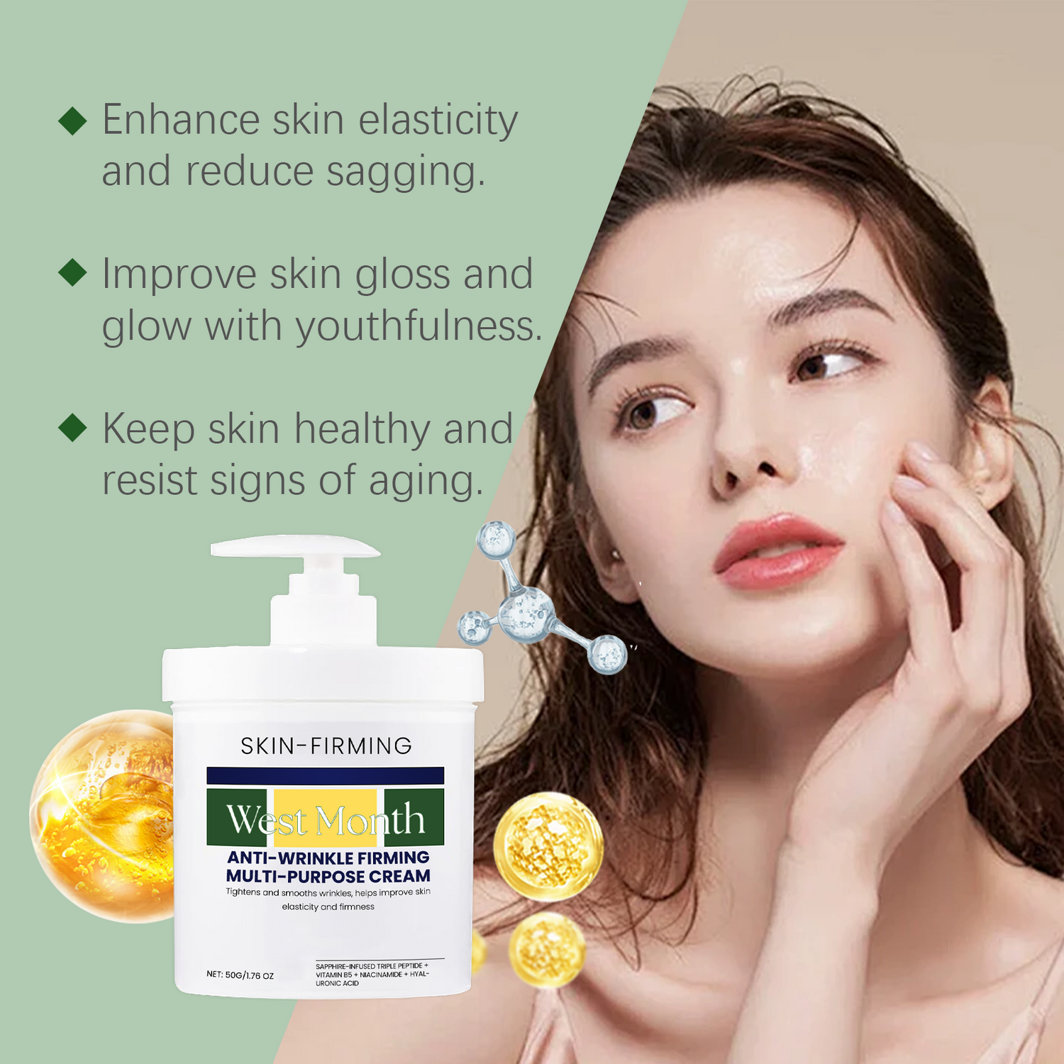 Hydrating &amp; Firming Face Repair Gentle Moisturizing &amp; Brightening Skin Hydrating &amp; Moisturizing Cream