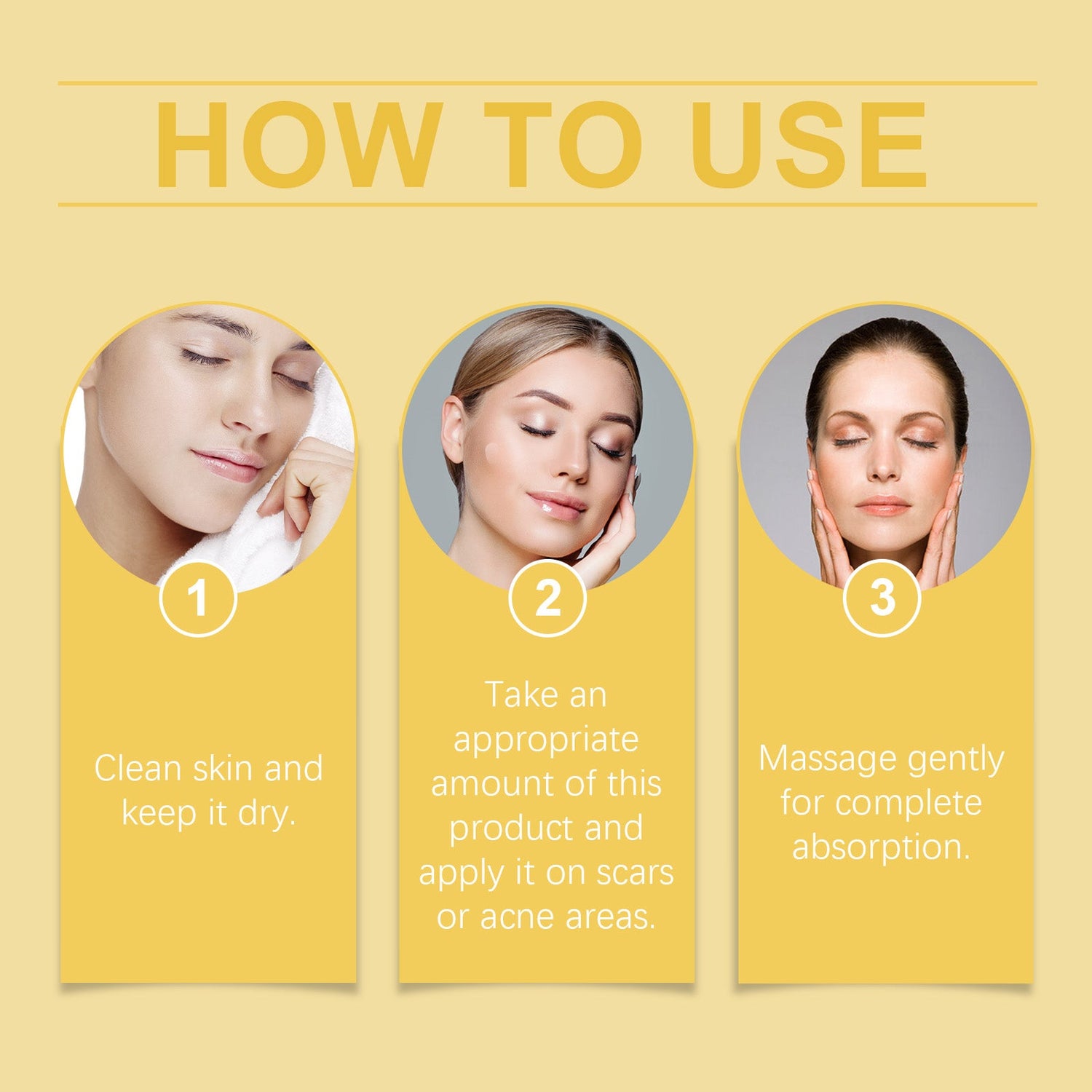 Acne-Clearing Gel, Deep Cleansing Facial Skin Brightening And Concealer Treatment Gel For Acne Reduction