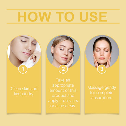 Acne-Clearing Gel, Deep Cleansing Facial Skin Brightening And Concealer Treatment Gel For Acne Reduction