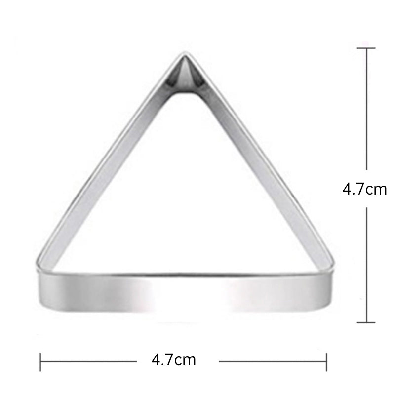 Sugar Candy Tools: Stainless Cutters, Choco Molds, Umbrella Cutter, 6 - pce Biscuit Kit for Fam &amp; Party