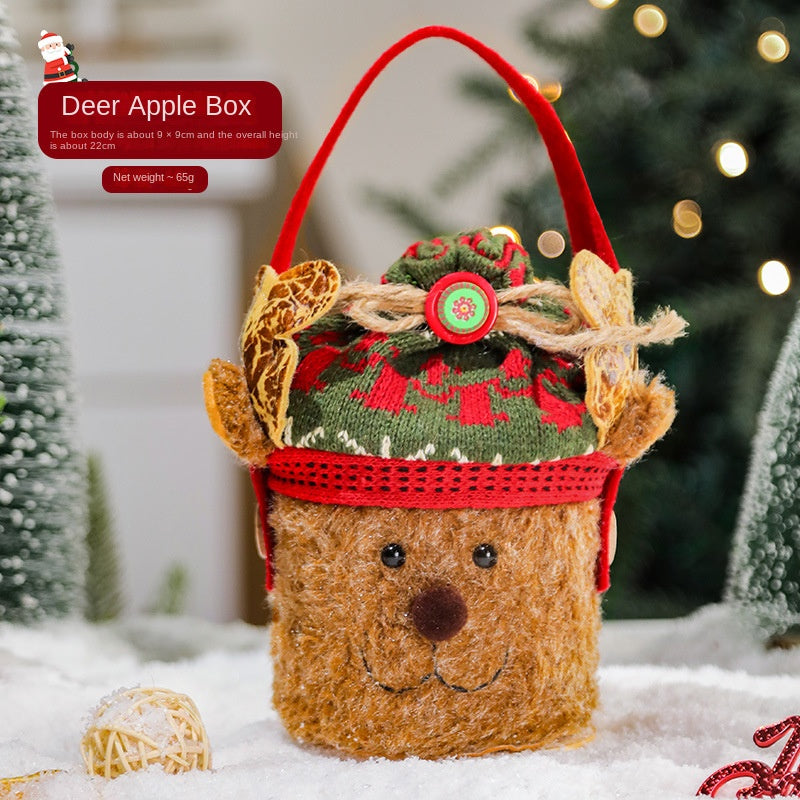 Christmas decorations, cartoon tote bags, gift bags, Christmas gift bags, children&