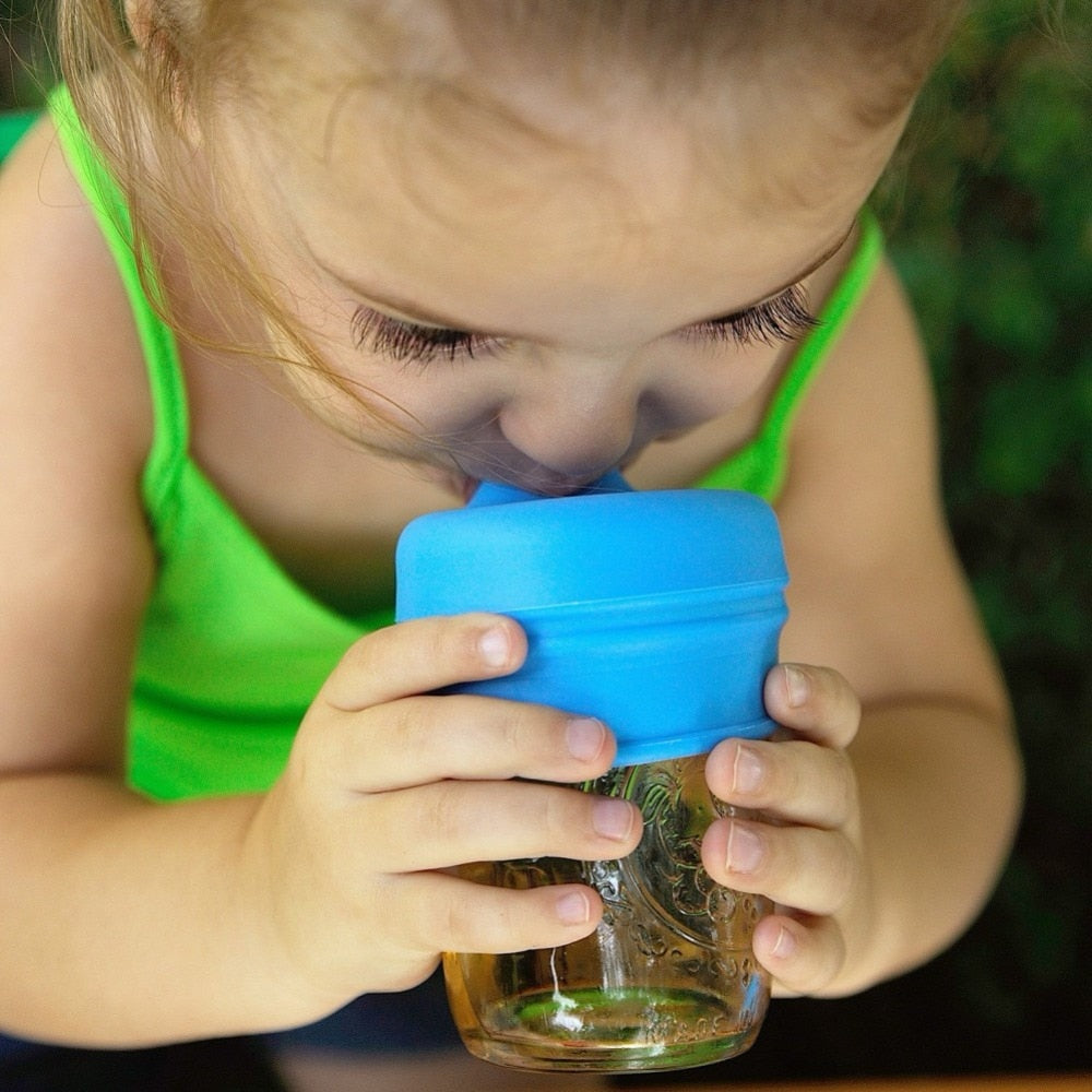 New Baby Feeding Cups Fashion Baby Drinkware Stainless Steel Sippy Cups For Toddlers &amp; Kids With Silicone Sippy Cup Lids Solid