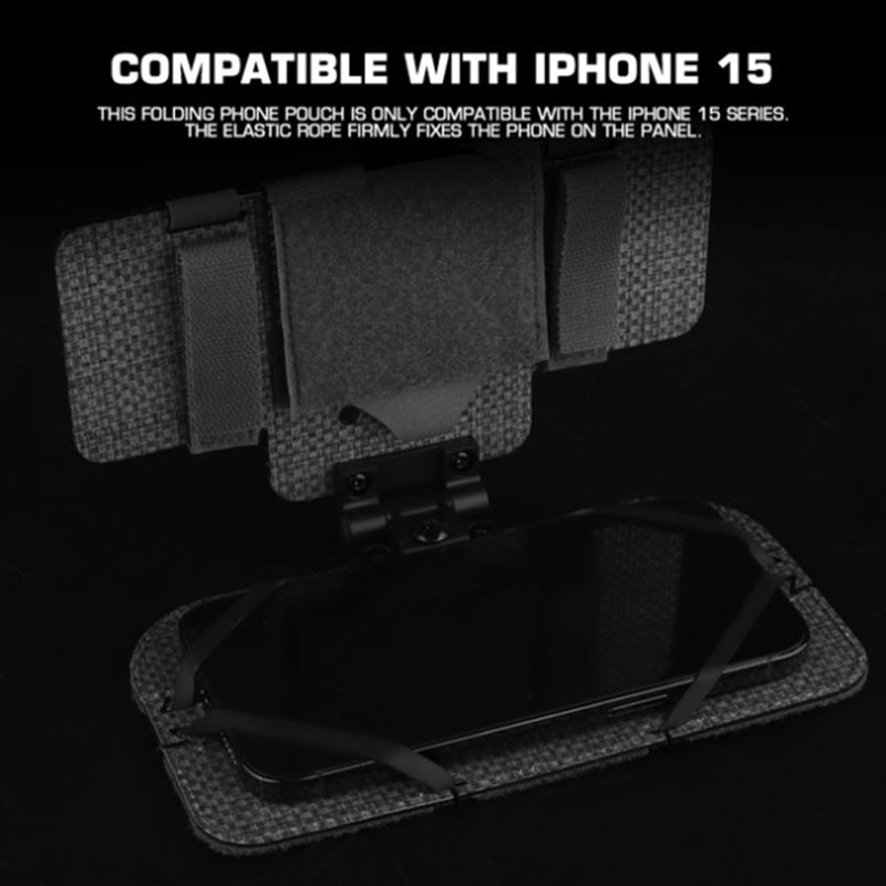 Tactical Phone Pouch, Molle, for Airsoft, Camping, Hunting. Foldable, for Phone &amp; Map.