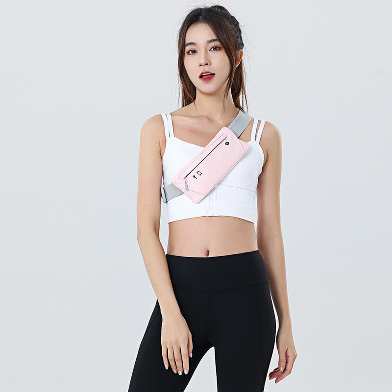 Sports chest waist bag dual-use men&