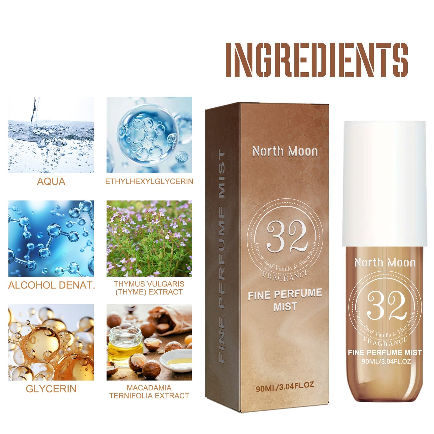 Perfume Spray Fresh Lasting Fragrance Non-Pungent Women&