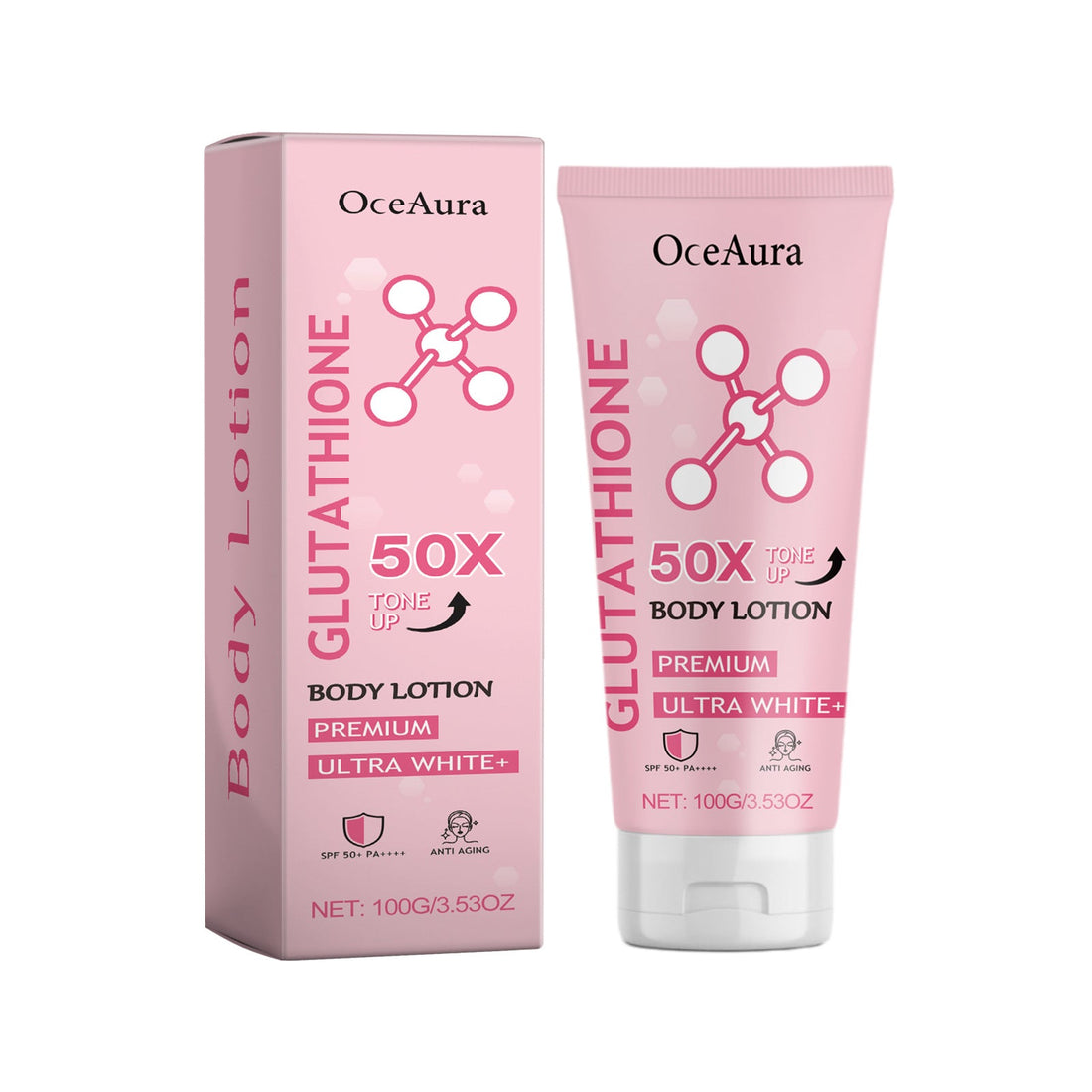 Oceaura Brightening Body Cream Moisturizes, Brightening And Brightening Skin