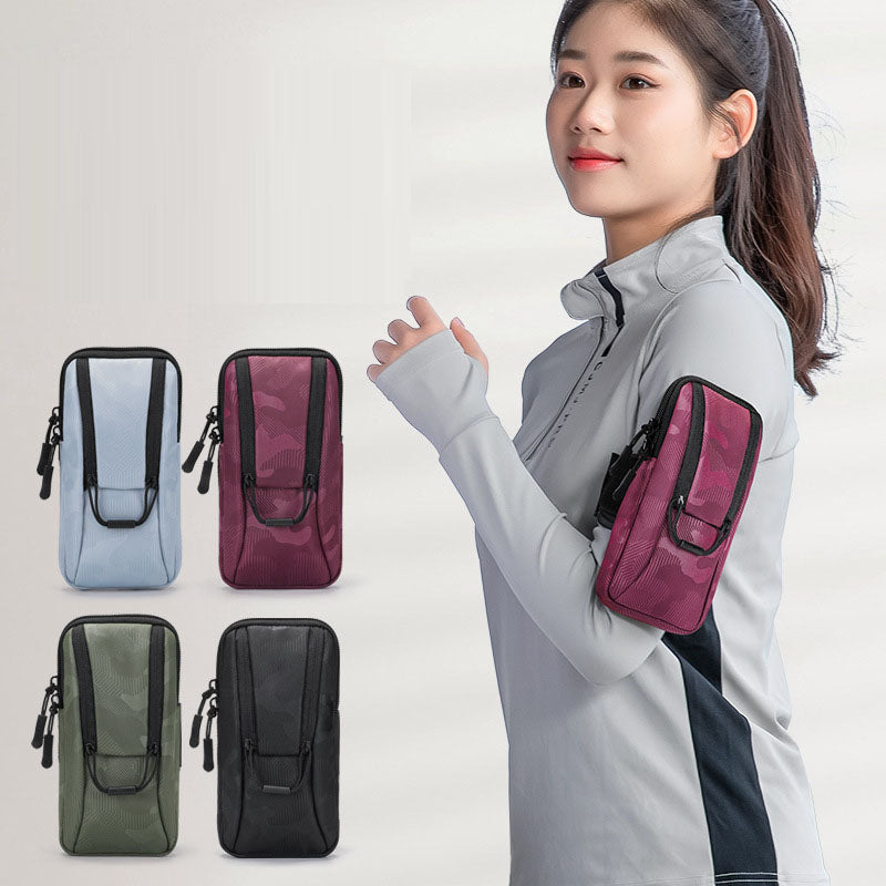 Arm bag for running sports, mobile phone, fitness equipment, wrist bag, outdoor cycling, waterproof arm bag, men&