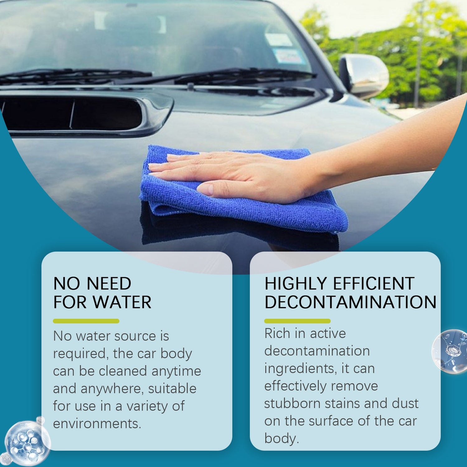 Waterless Car Wash Set