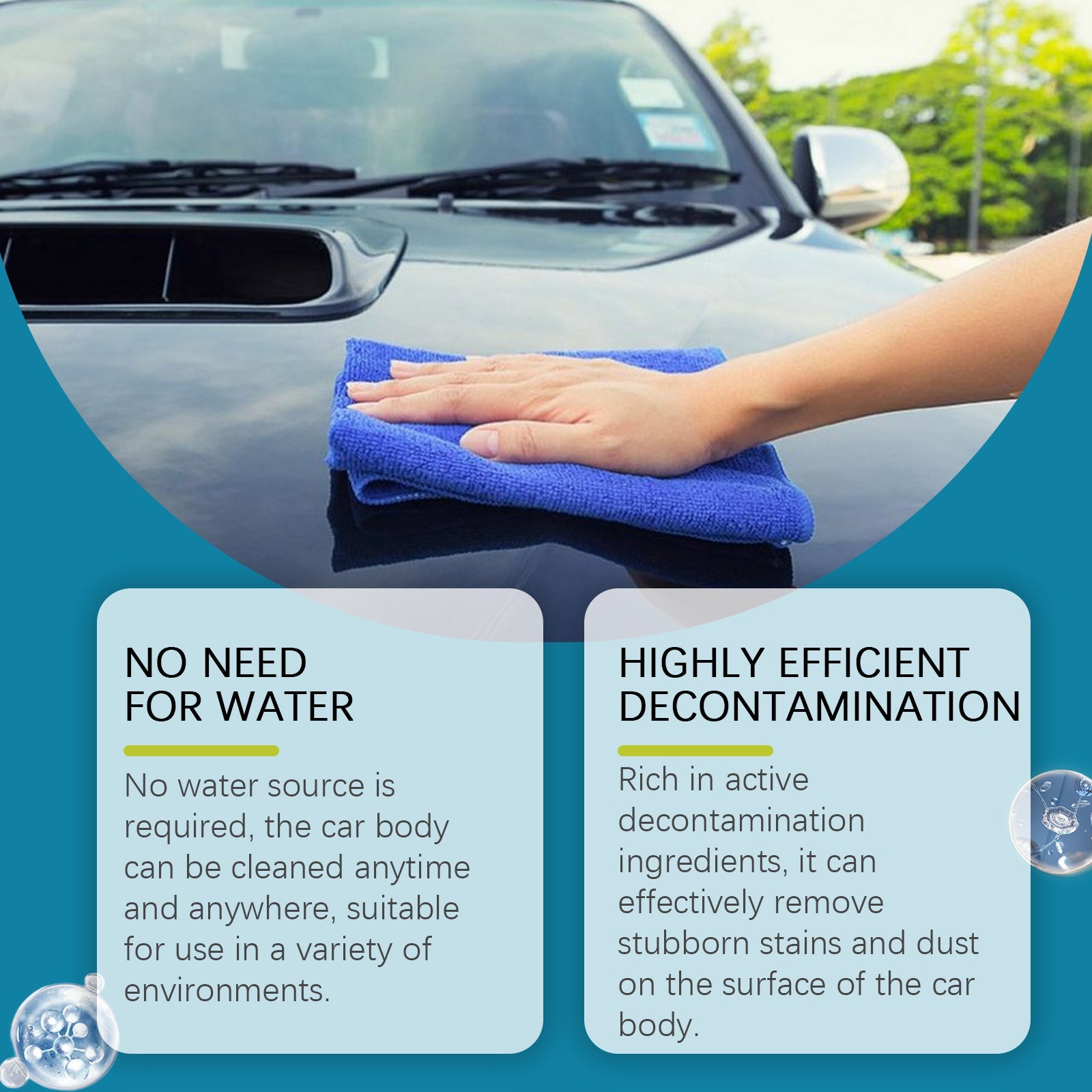 Waterless Car Wash Set