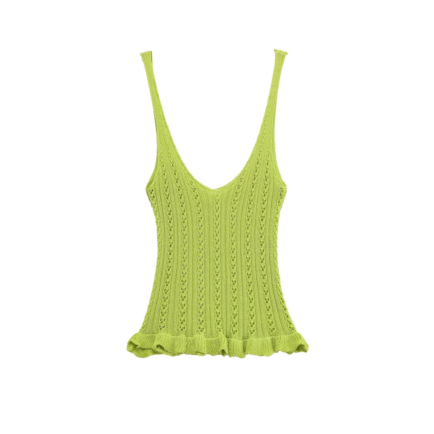 Spring New  Style Round Neck Solid Color Loose Knit Sweater for Women