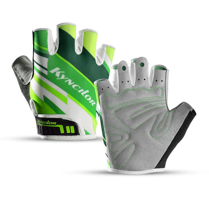 Outdoor cycling half finger gloves men&