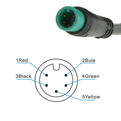 5 - Pin LCD Display Screen for M5 E - bikes: Speedometer &amp; Control Panel, E - bike Accessory