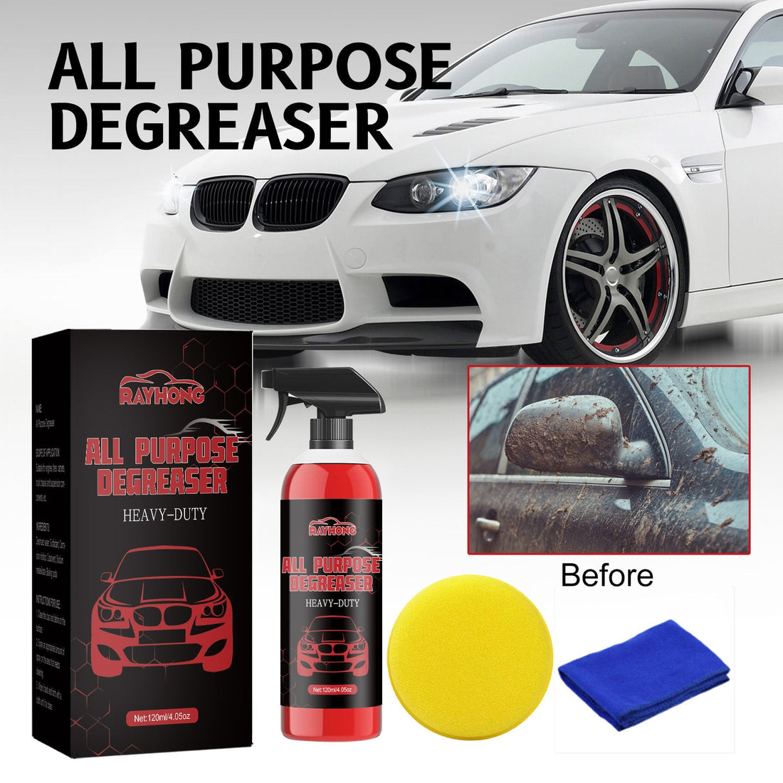 Car Paint Metal Cleaner