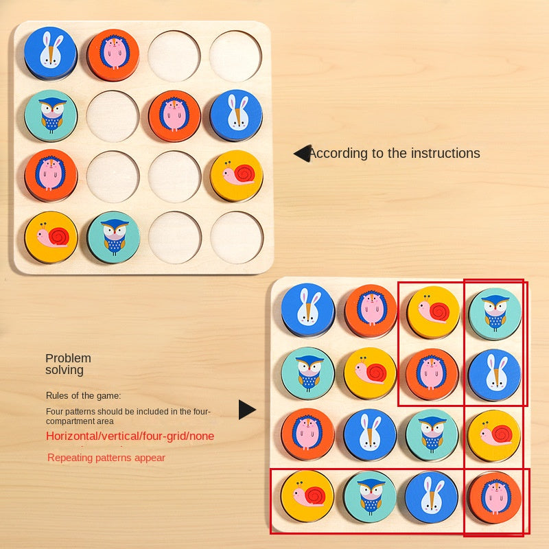 Puzzle early education, children&