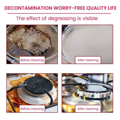 Multifunctional Cleaning Cream, Kitchen Stove Hood Pot Bottom Wash Basin Dirt Oil Cleaning Cream