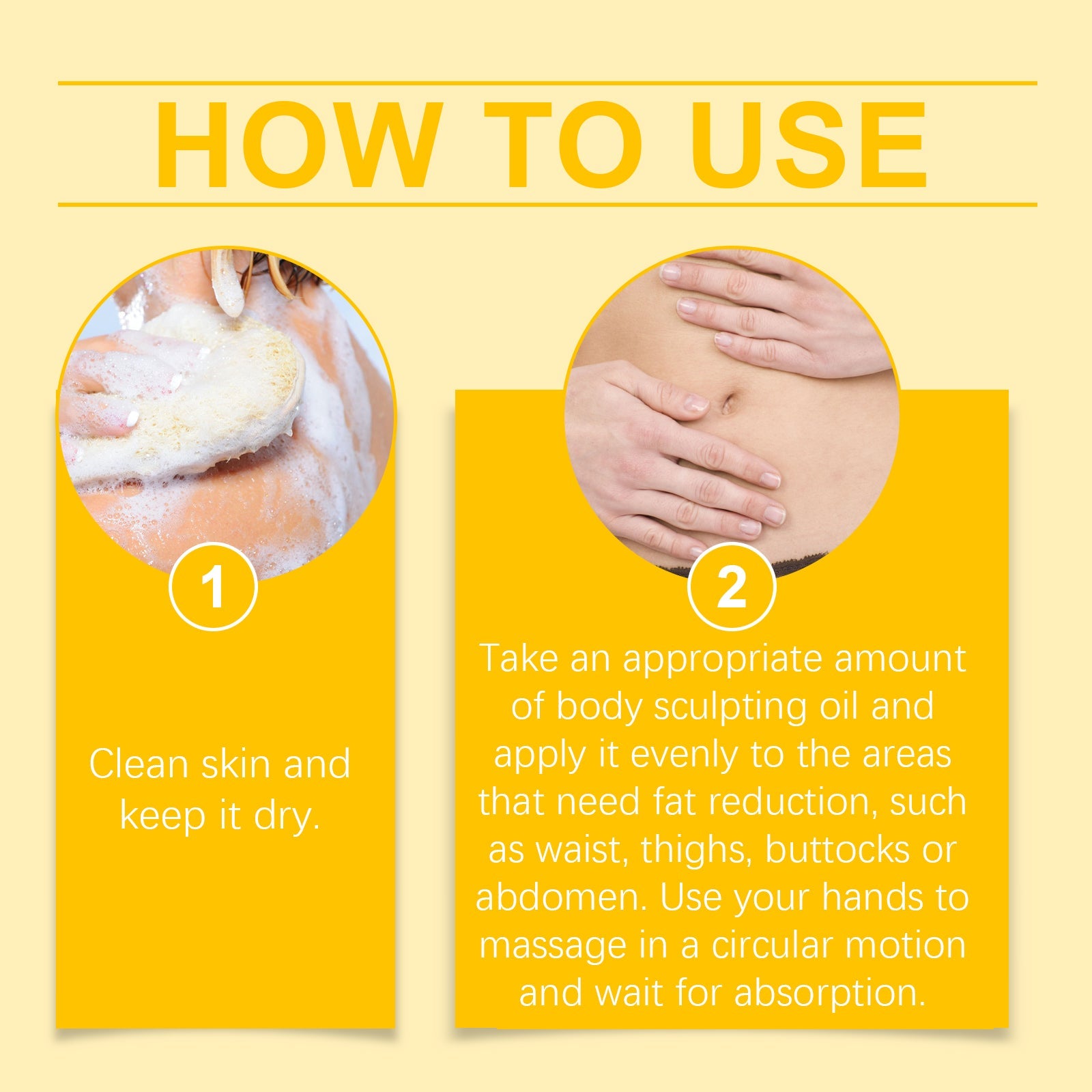 Ouhoe Beesvenom Lymphoid Slimming Oil Massage Firming Body Toning Slimming Body Show Body Shape