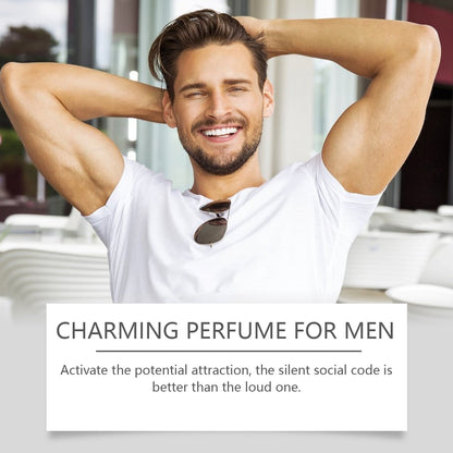 Pheromone Ball Perfume, Portable Fragrance For Men Fresh Charm Minority Jasmine Perfume
